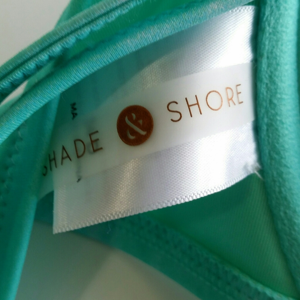 SOLD NWOT Shade & Shore 2 Pc String Bikini 34D M - Picture 10 of 11